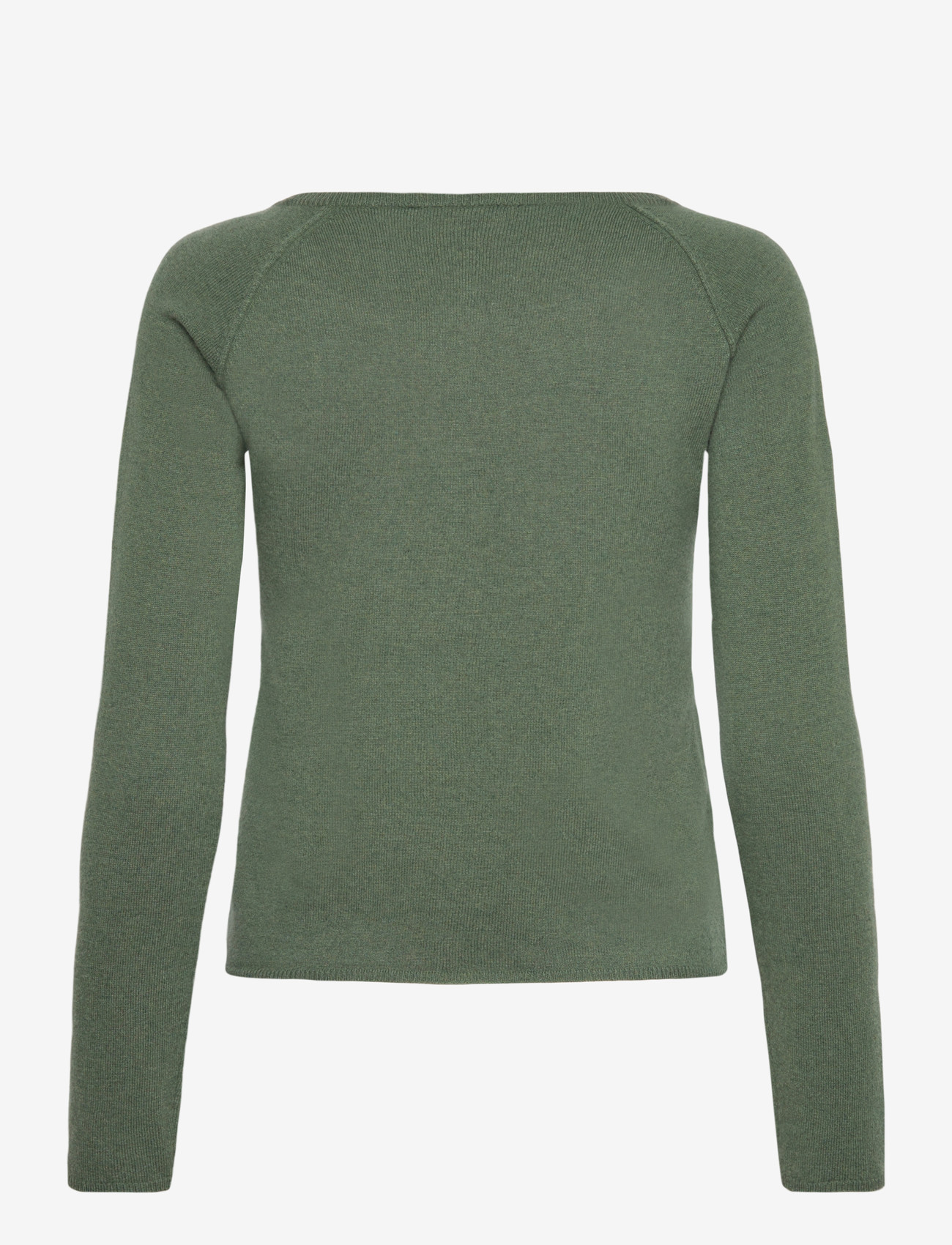 Rosemunde - RWLaica Cashmere LS O-neck Raglan C - cashmere - laurel wreath - 1