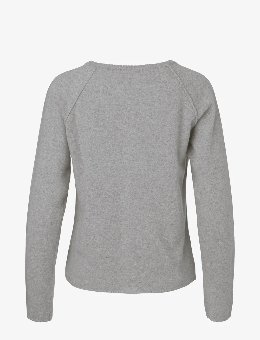 Rosemunde - RWLaica LS O-neck Raglan Cardigan - kashmir - light grey melange - 2