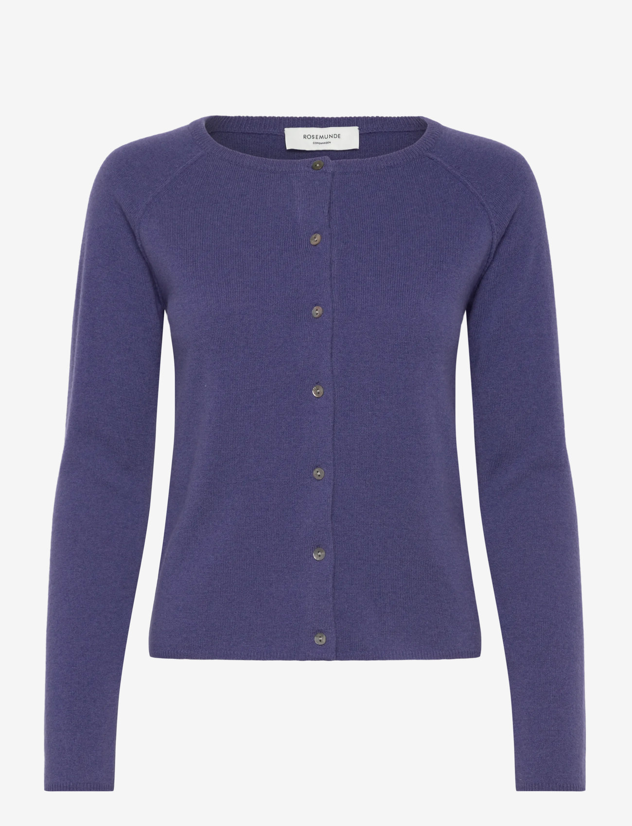 Rosemunde - RWLaica LS O-neck Raglan Cardigan - kaszmir - skipper blue - 0