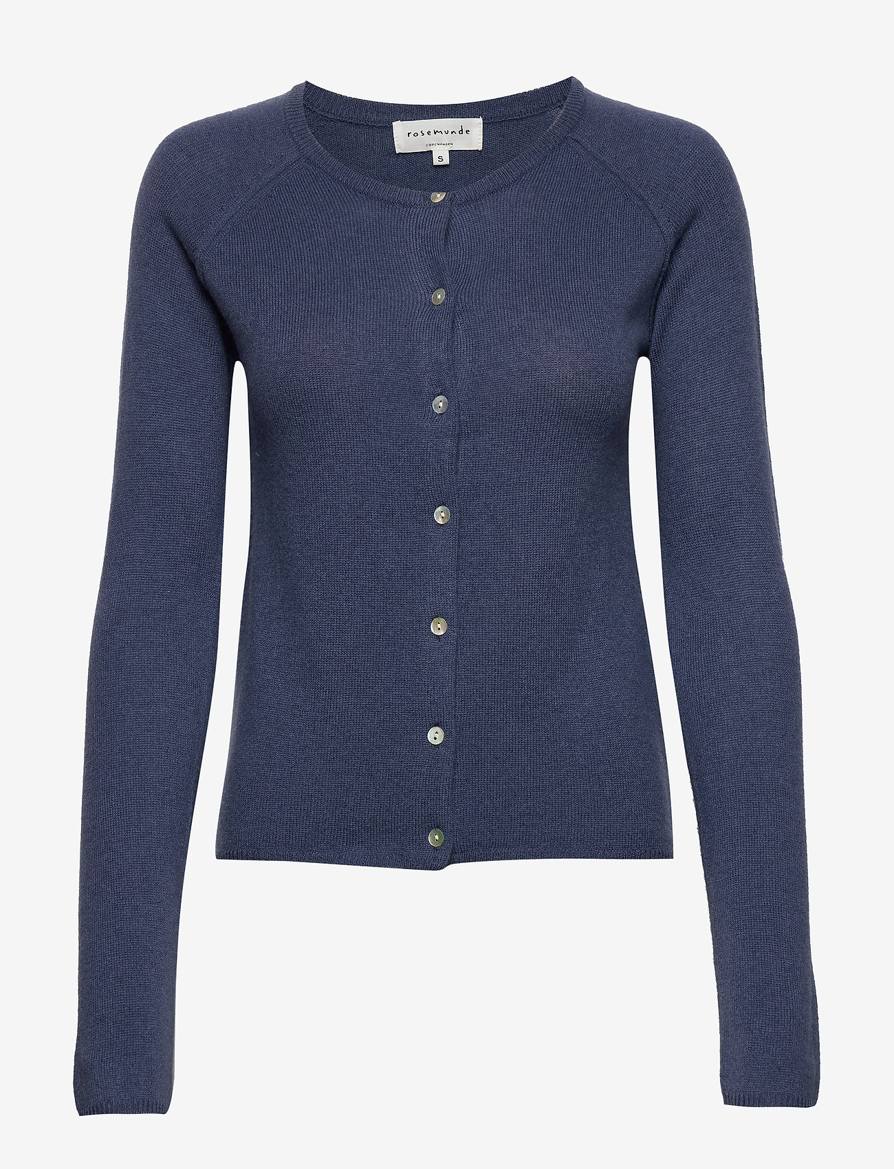 Rosemunde - RWLaica Cashmere LS O-neck Raglan C - kashmir - true navy - 0