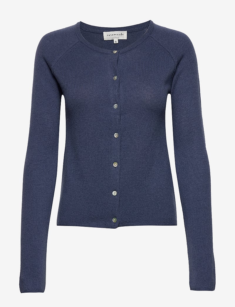 Rosemunde - RWLaica Cashmere LS O-neck Raglan C - kashmir - true navy - 0
