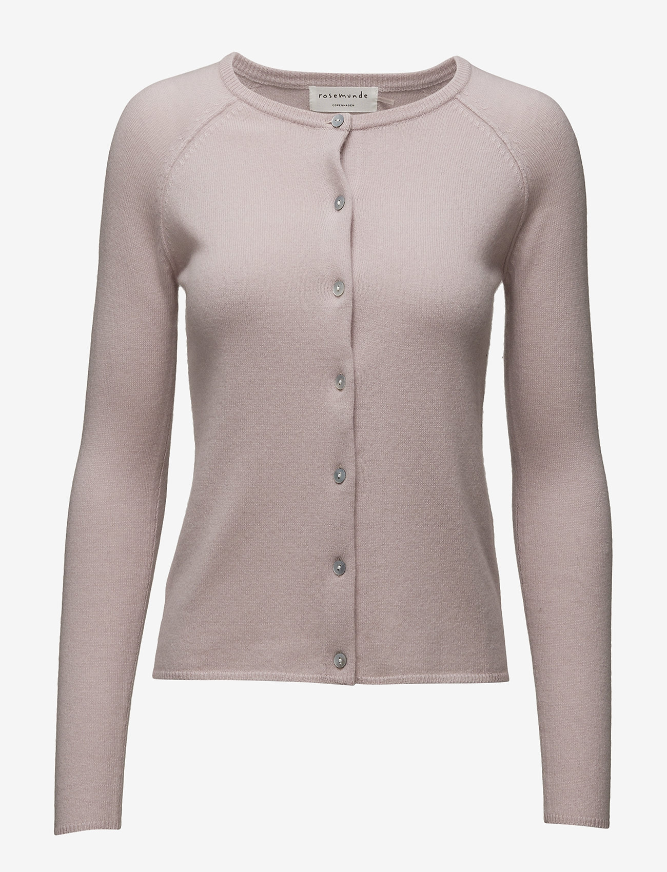 Rosemunde - RWLaica Cashmere LS O-neck Raglan C - cashmere - vintage powder - 0