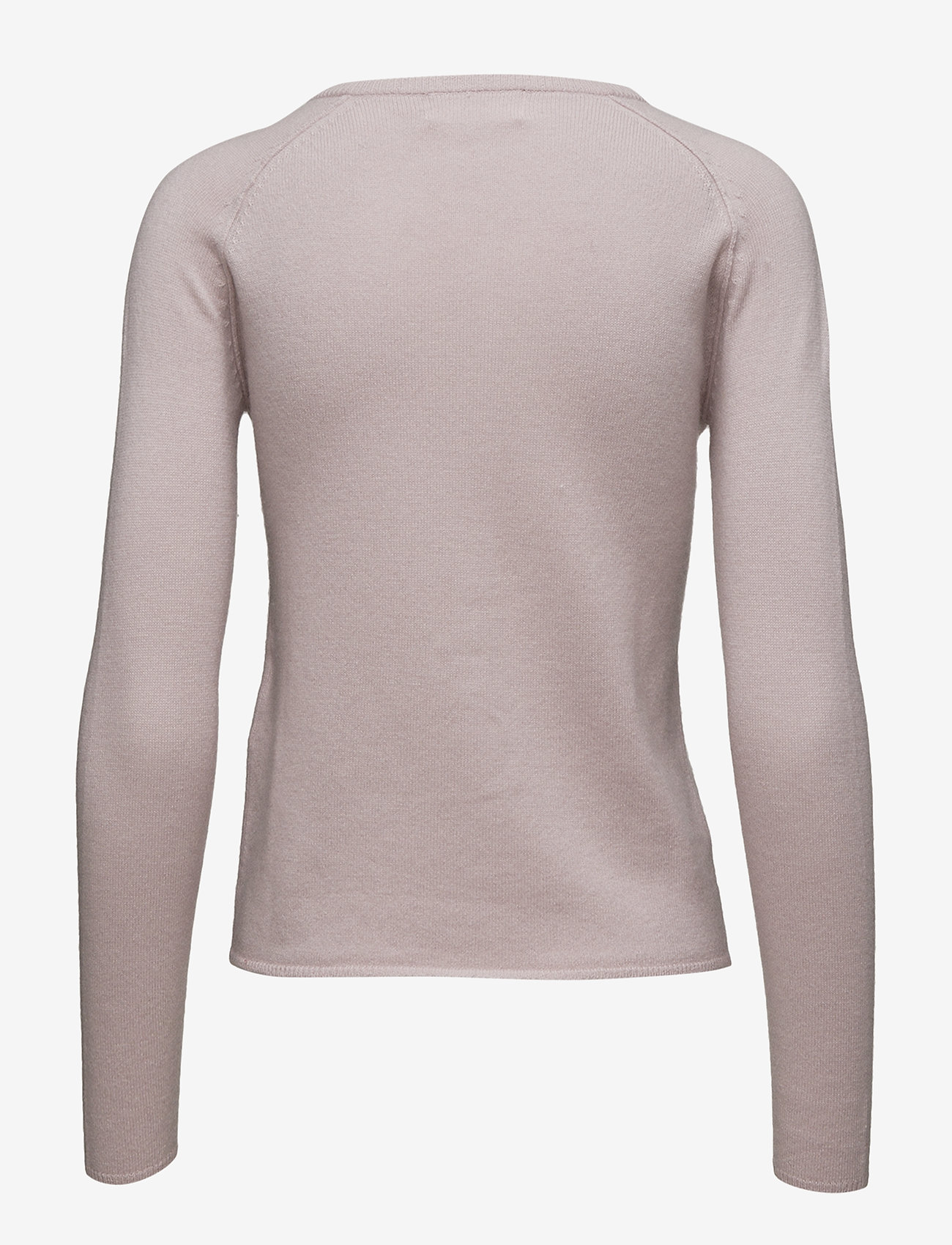 Rosemunde - RWLaica Cashmere LS O-neck Raglan C - cashmere - vintage powder - 1