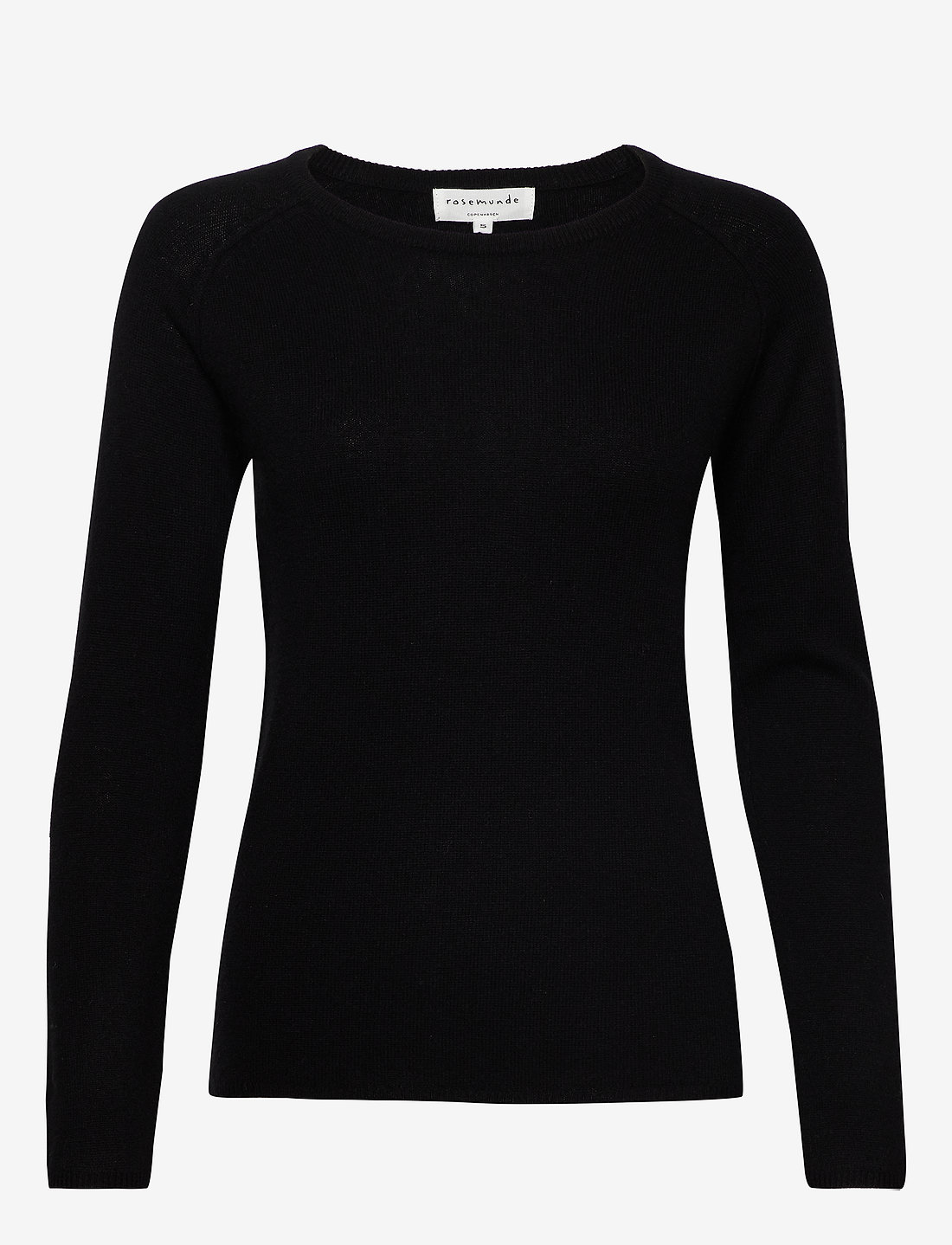 Rosemunde - RWLaica Cashmere LS O-neck Raglan P - kaschmir - black - 0