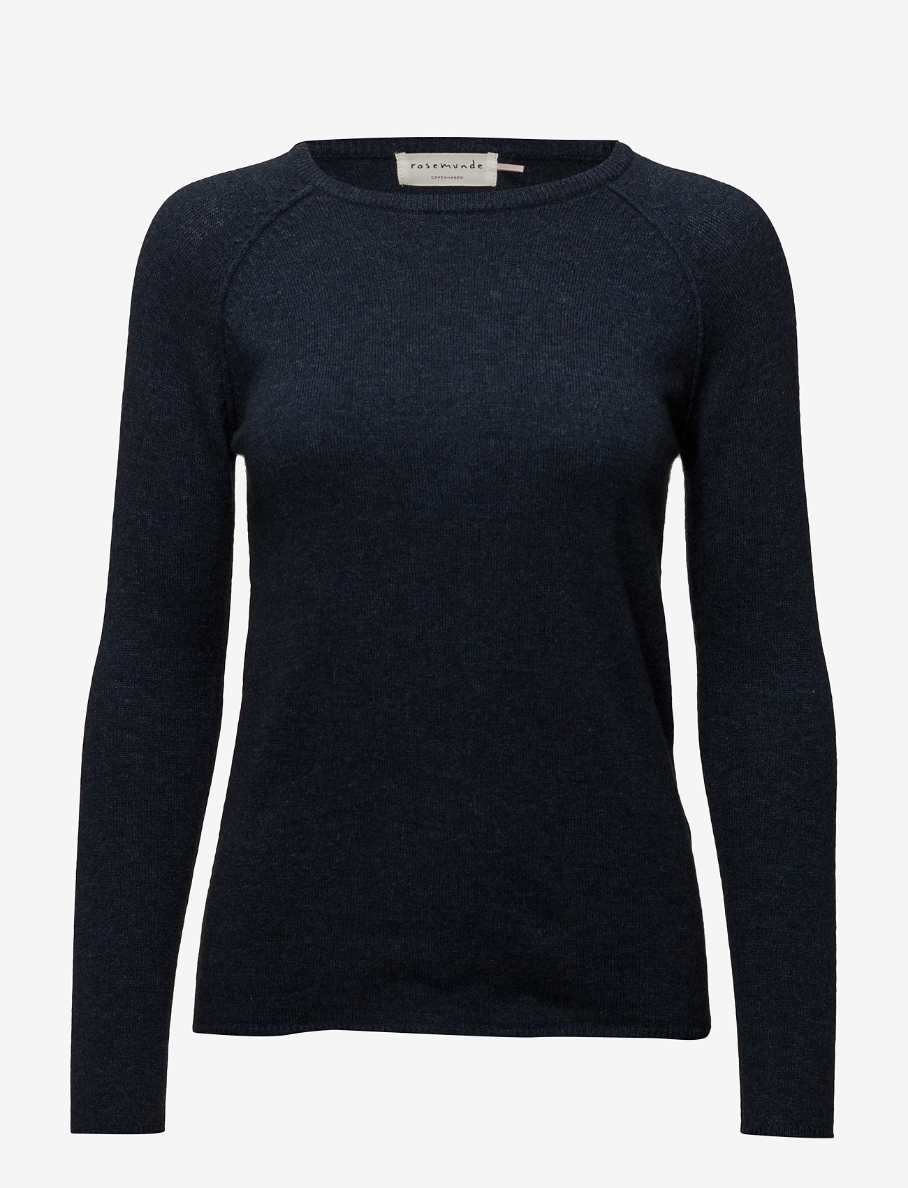 Rosemunde - Wool & cashmere pullover - cashmere - dark navy melange - 0