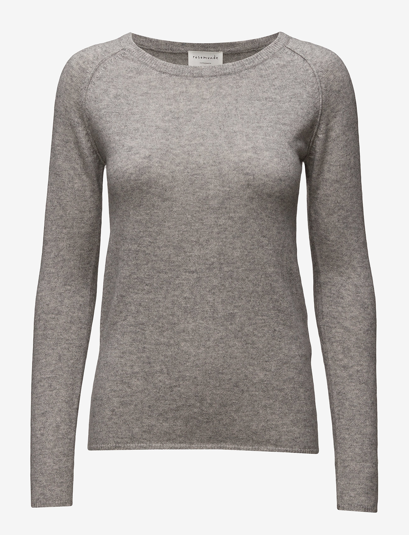 Rosemunde Rwlaica Cashmere Ls O-Neck Raglan P, S, Knitwear, Grau - Jumpers, Frauen