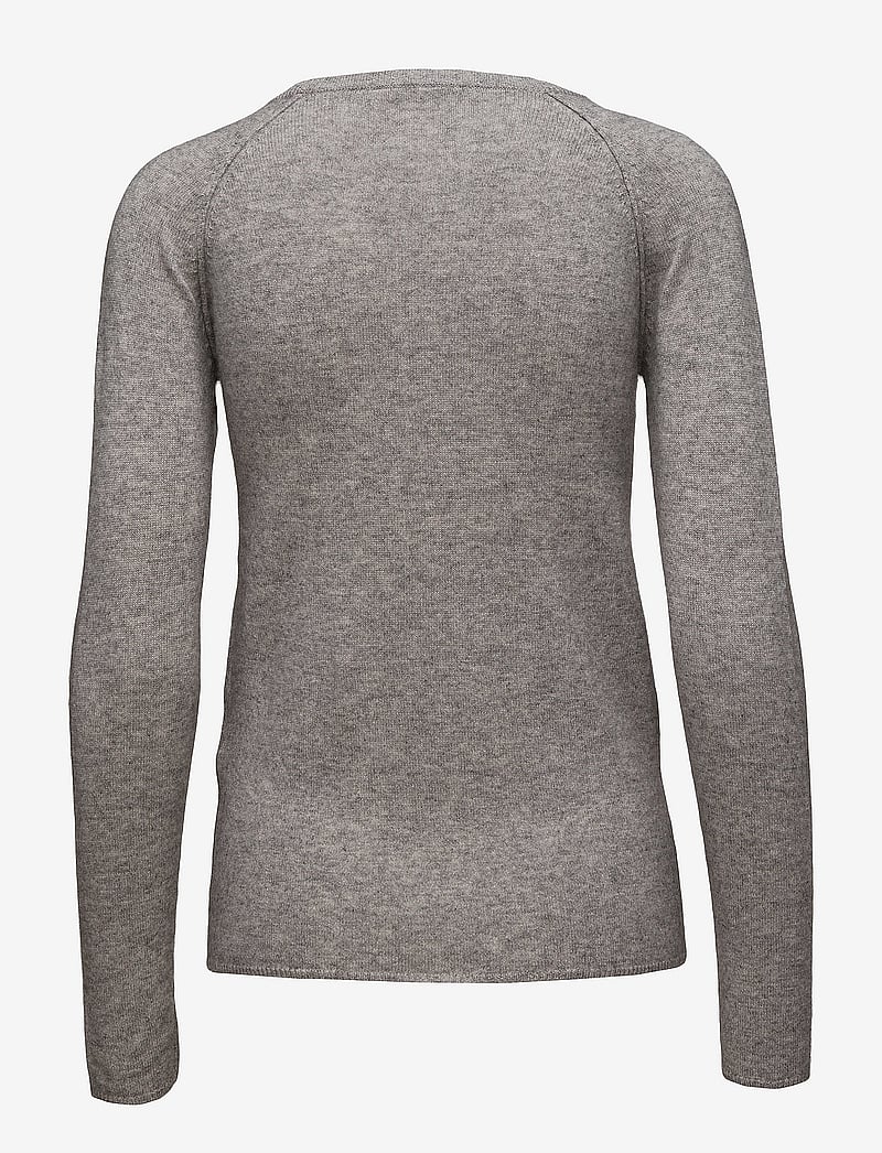 Rosemunde - RWLaica Cashmere LS O-neck Raglan P - kaschmir - light grey melange - 1