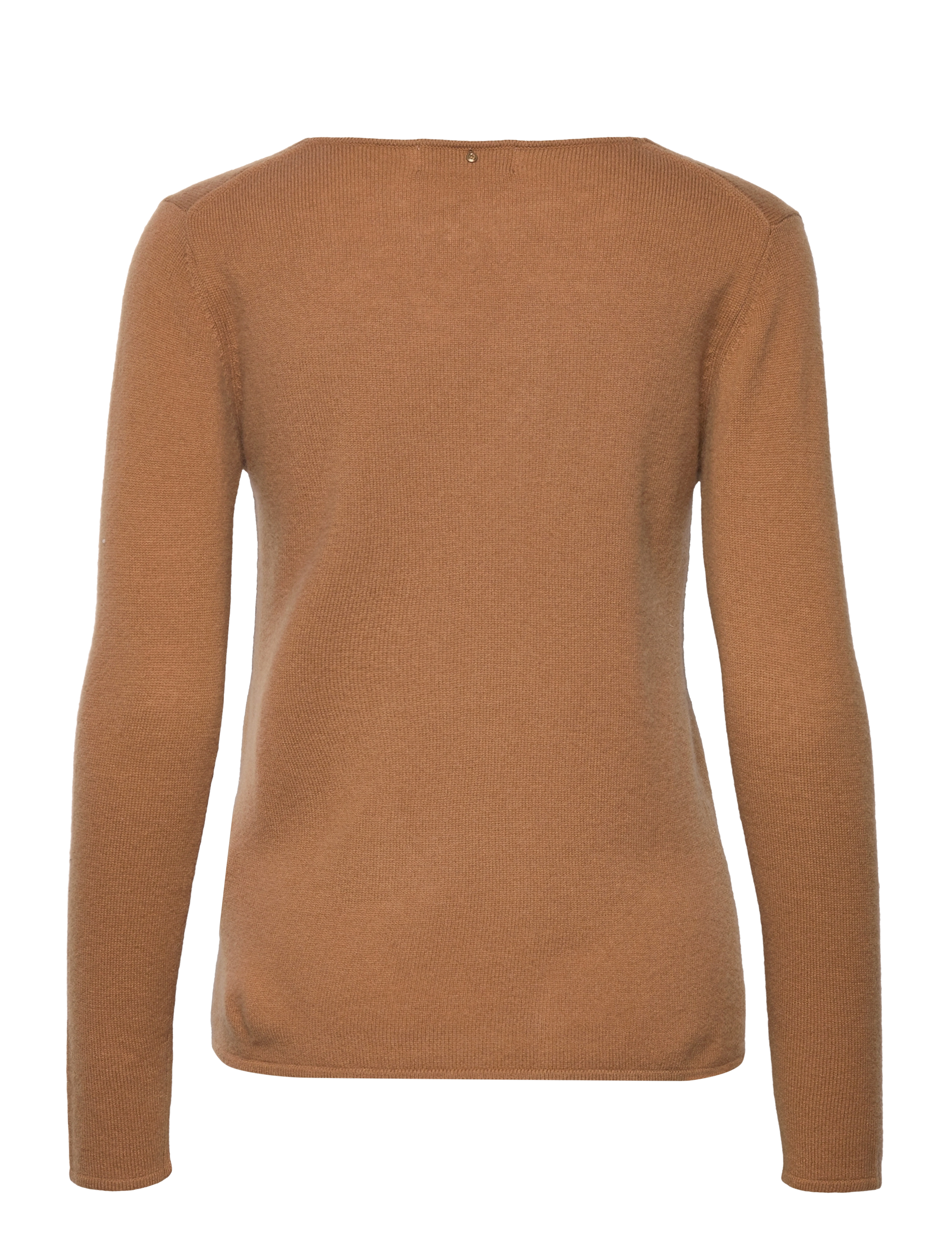Rosemunde - Wool & cashmere V-neck - almond - 1