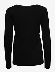 Rosemunde - Wool & cashmere pullover ls - black - 1