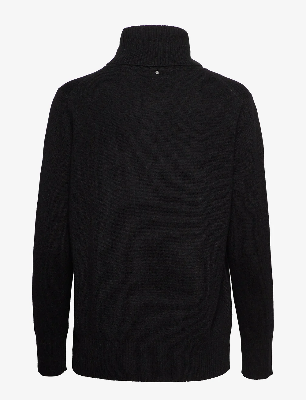 Rosemunde - RWLaica Cashmere LS Roll Neck - kashmir - black - 1