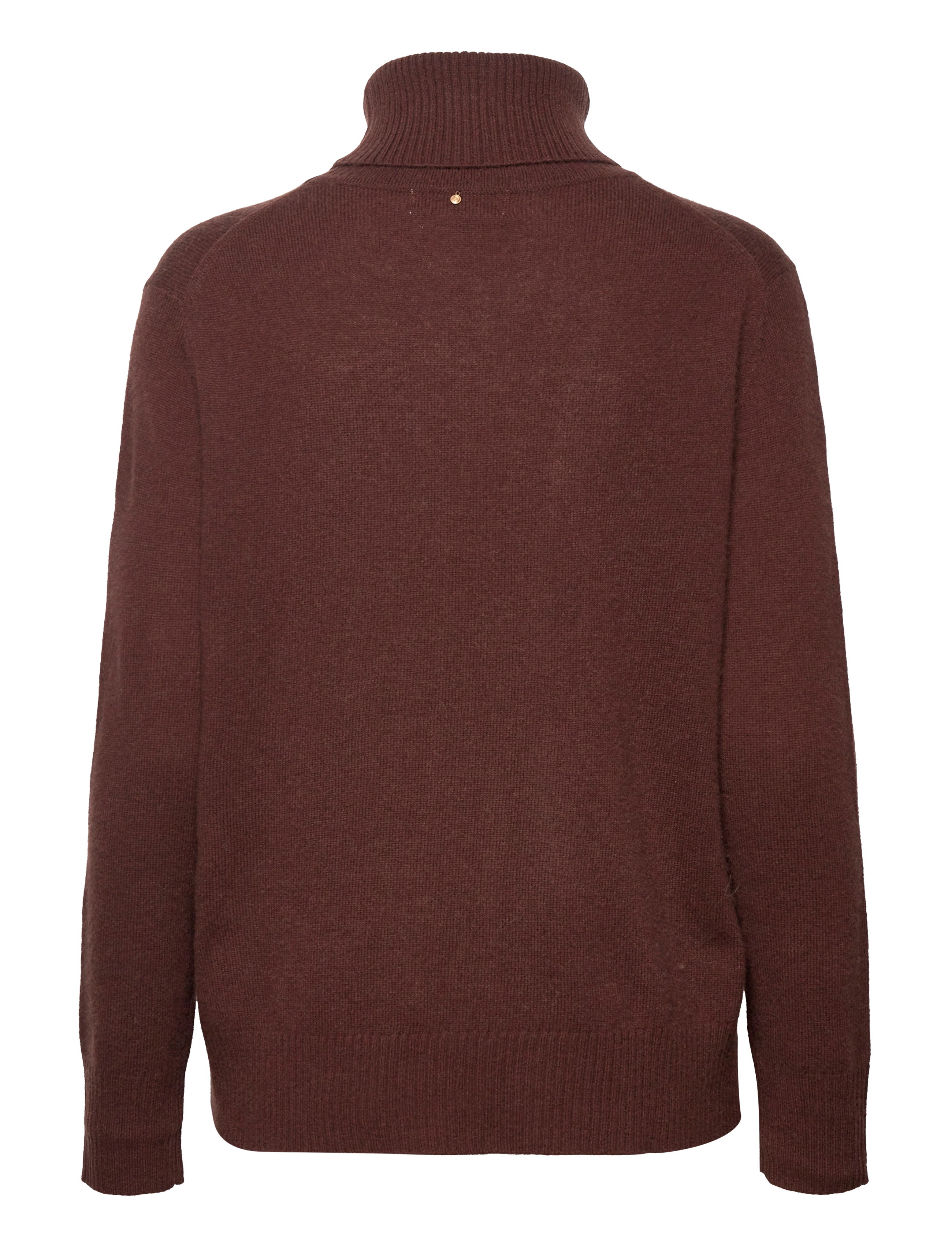 Rosemunde - RWLaica Cashmere LS Roll Neck - rullekraver - coffee bean - 1