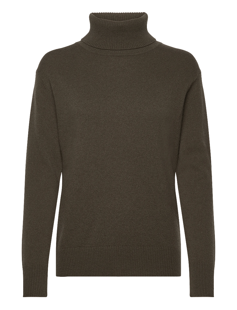 Rosemunde - RWLaica Cashmere LS Roll Neck - kaschmir - forrest night - 0