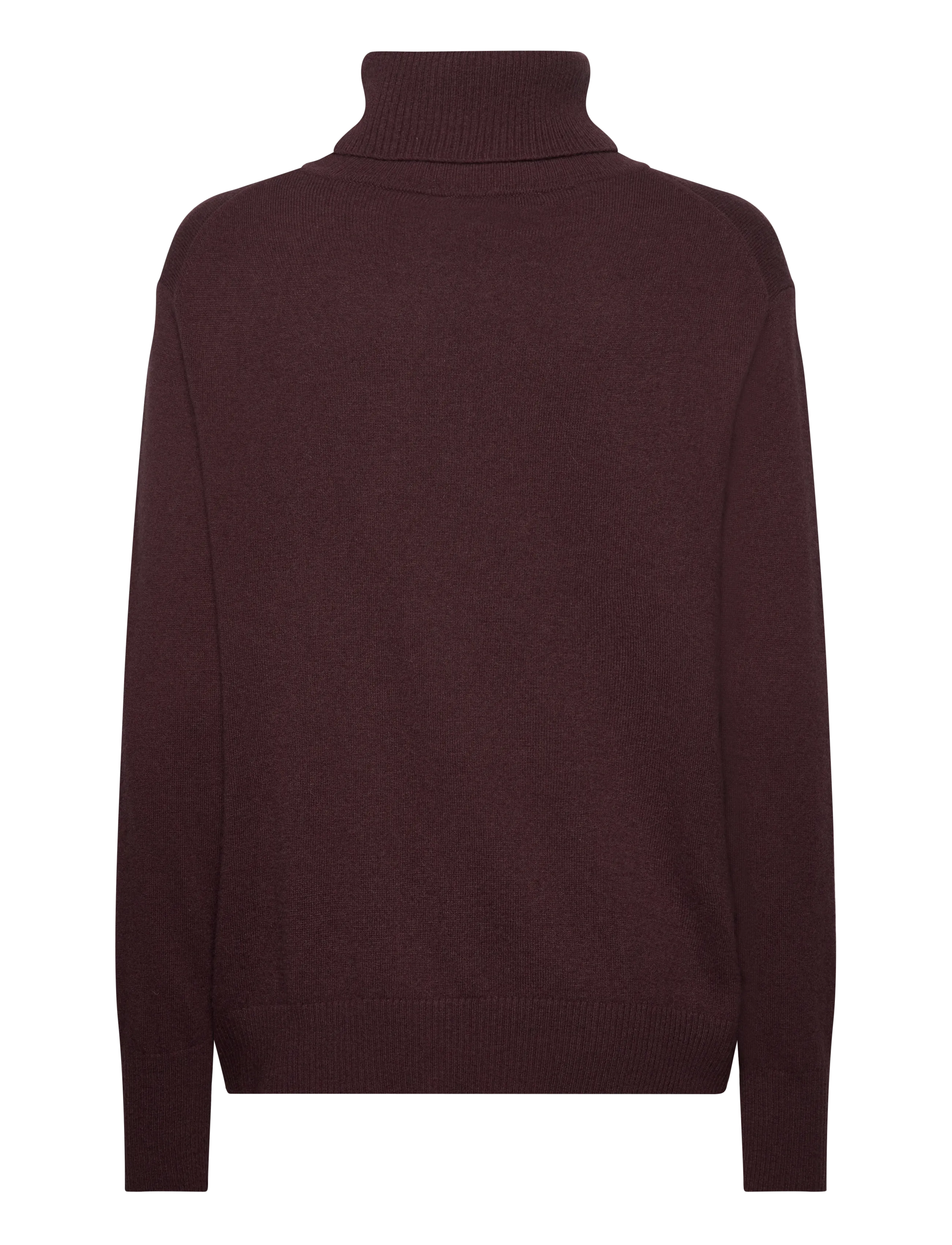 Rosemunde - Wool & cashmere pullover - rollkragenpullover - fudge - 1