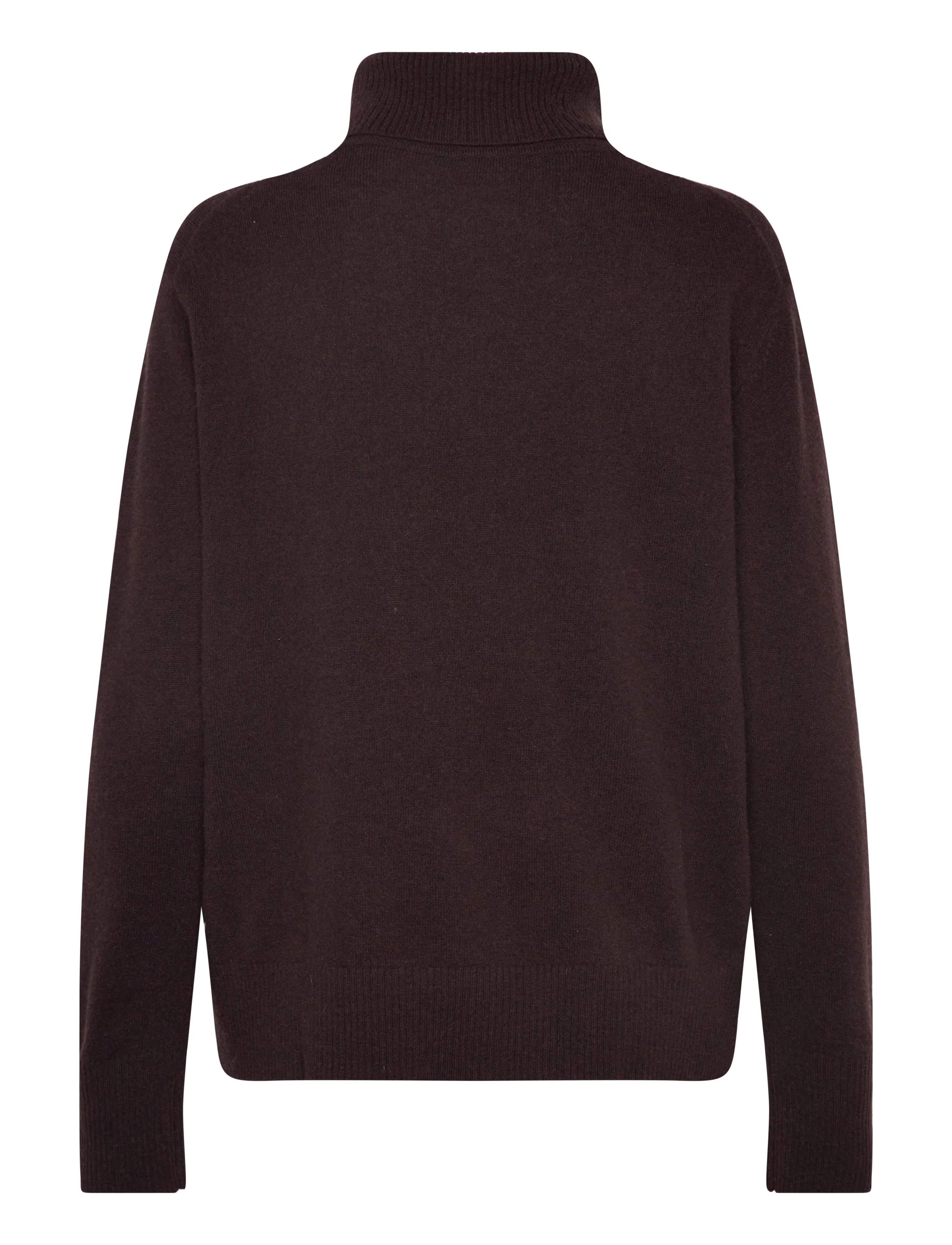 Rosemunde - Wool & cashmere pullover - kõrge kaelusega džemprid - ganache - 1