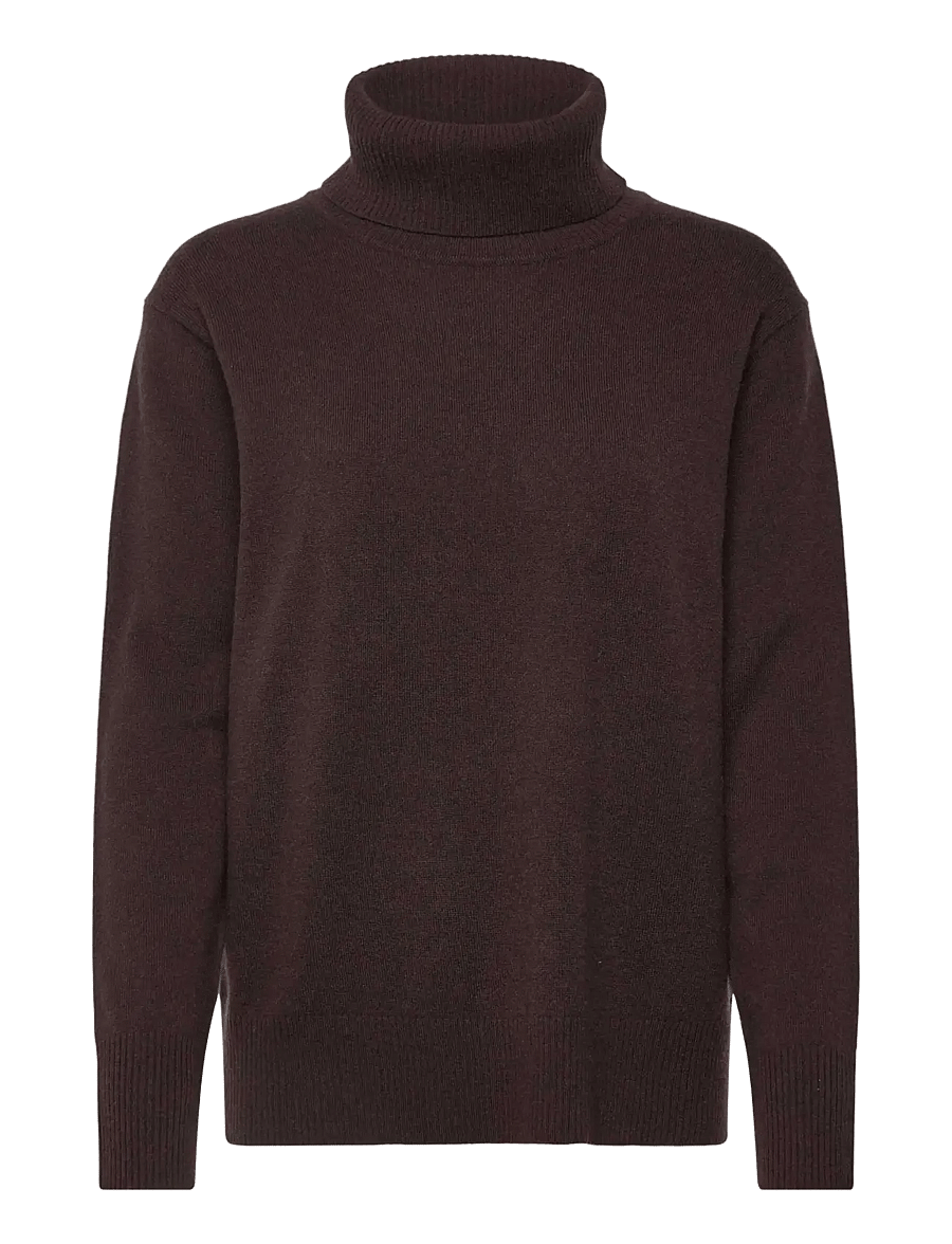 Rosemunde - Wool & cashmere pullover - cashmere - mole - 0