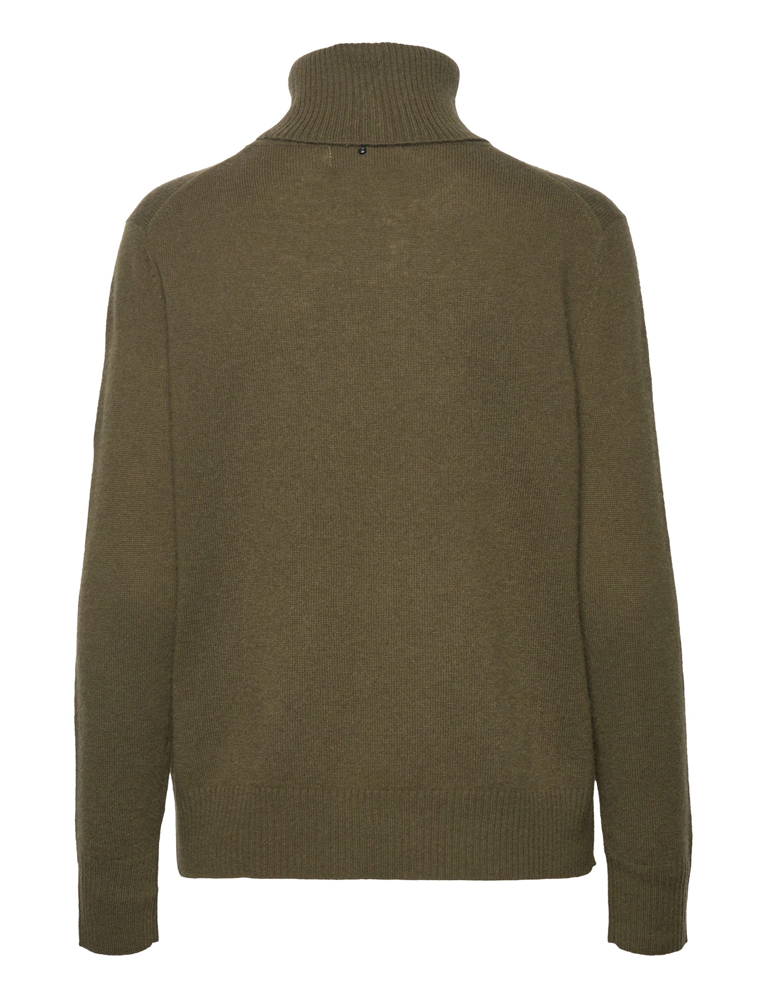 Rosemunde - Wool & cashmere pullover - polotröjor - olive night - 1