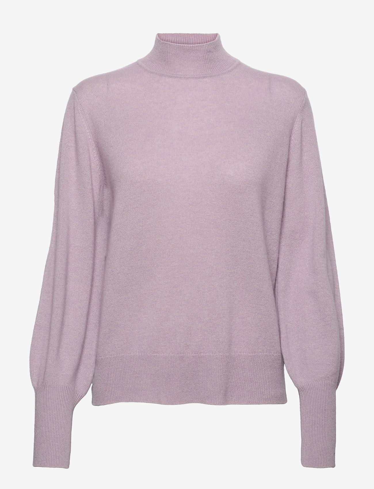 Wool & cashmere pullover ls - DUSTY LAVENDER