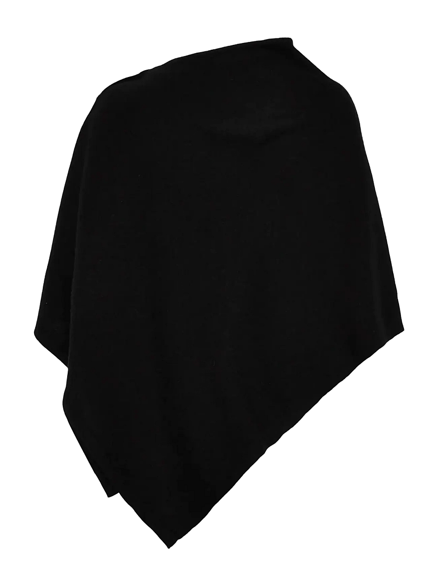 Rosemunde - RWLaica Cashmere Poncho - black - 1