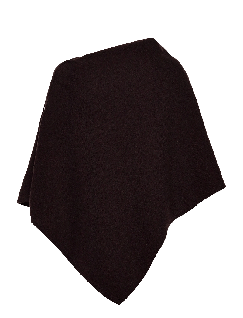 Rosemunde - RWLaica Cashmere Poncho - kaschmir - ganache - 1
