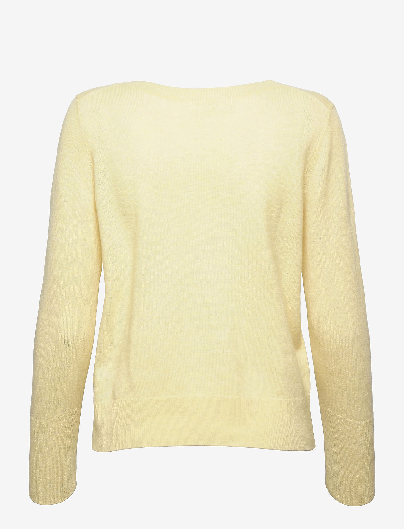 Rosemunde - Wool & cashmere pullover ls - light vanilla yellow - 1