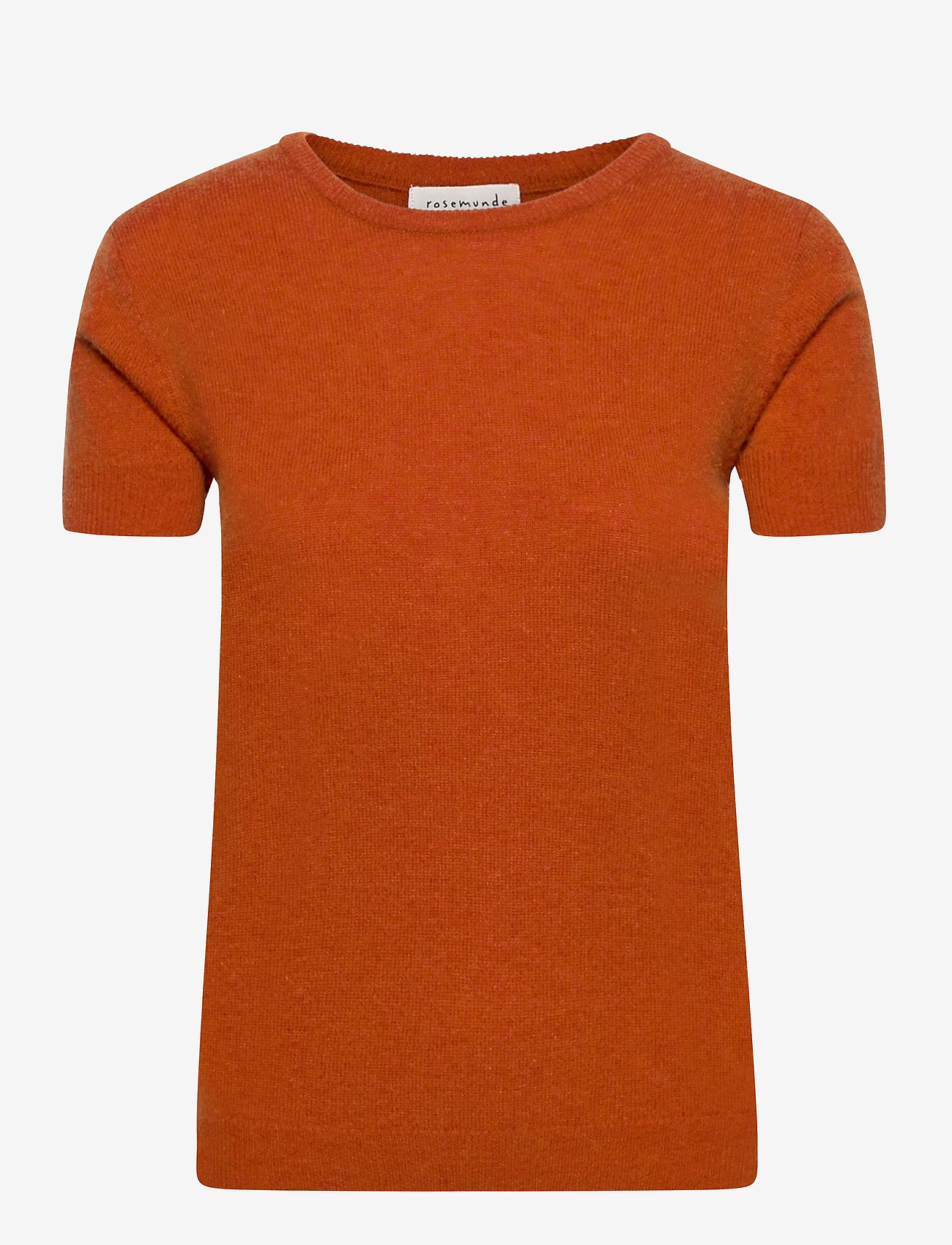 Rosemunde - Pullover ss - burnt orange melange - 0