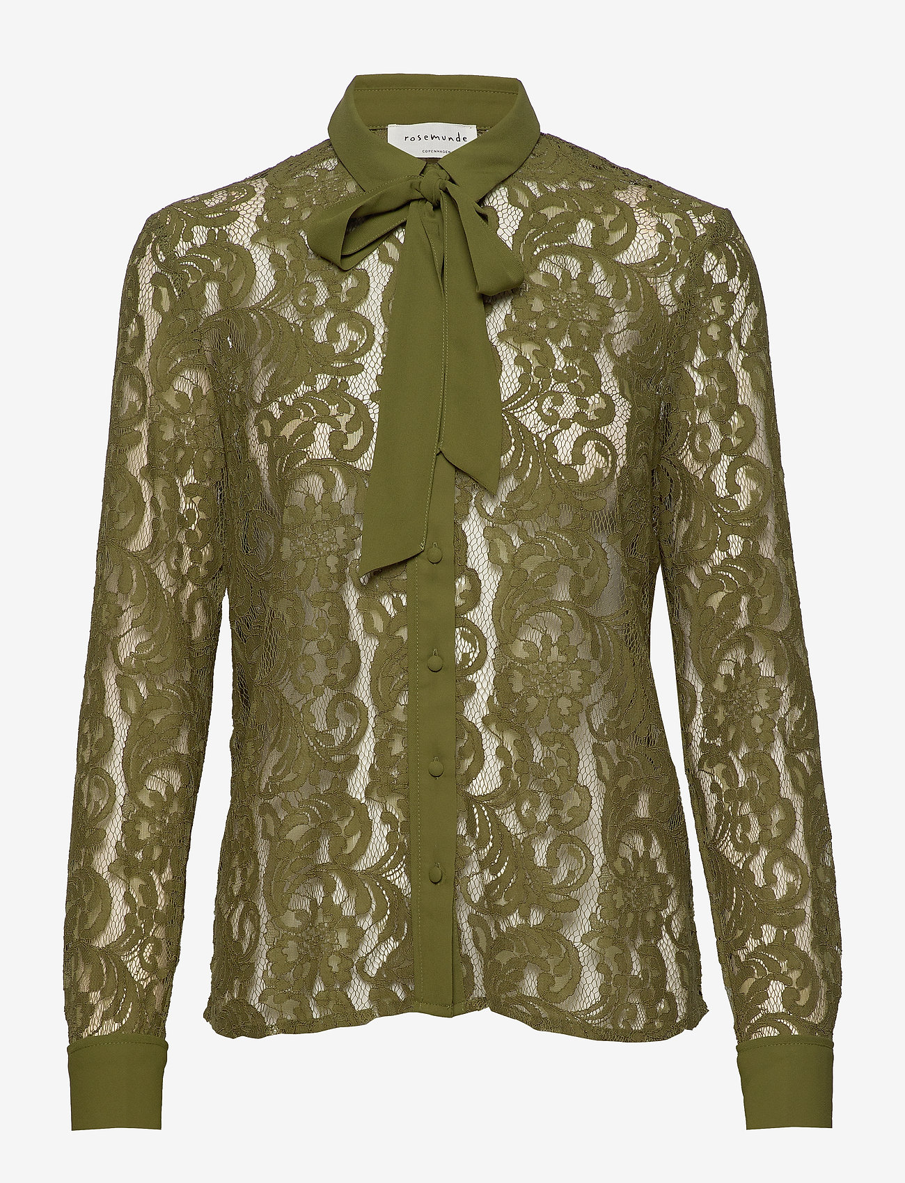 Rosemunde - Shirt ls - leaf green - 0