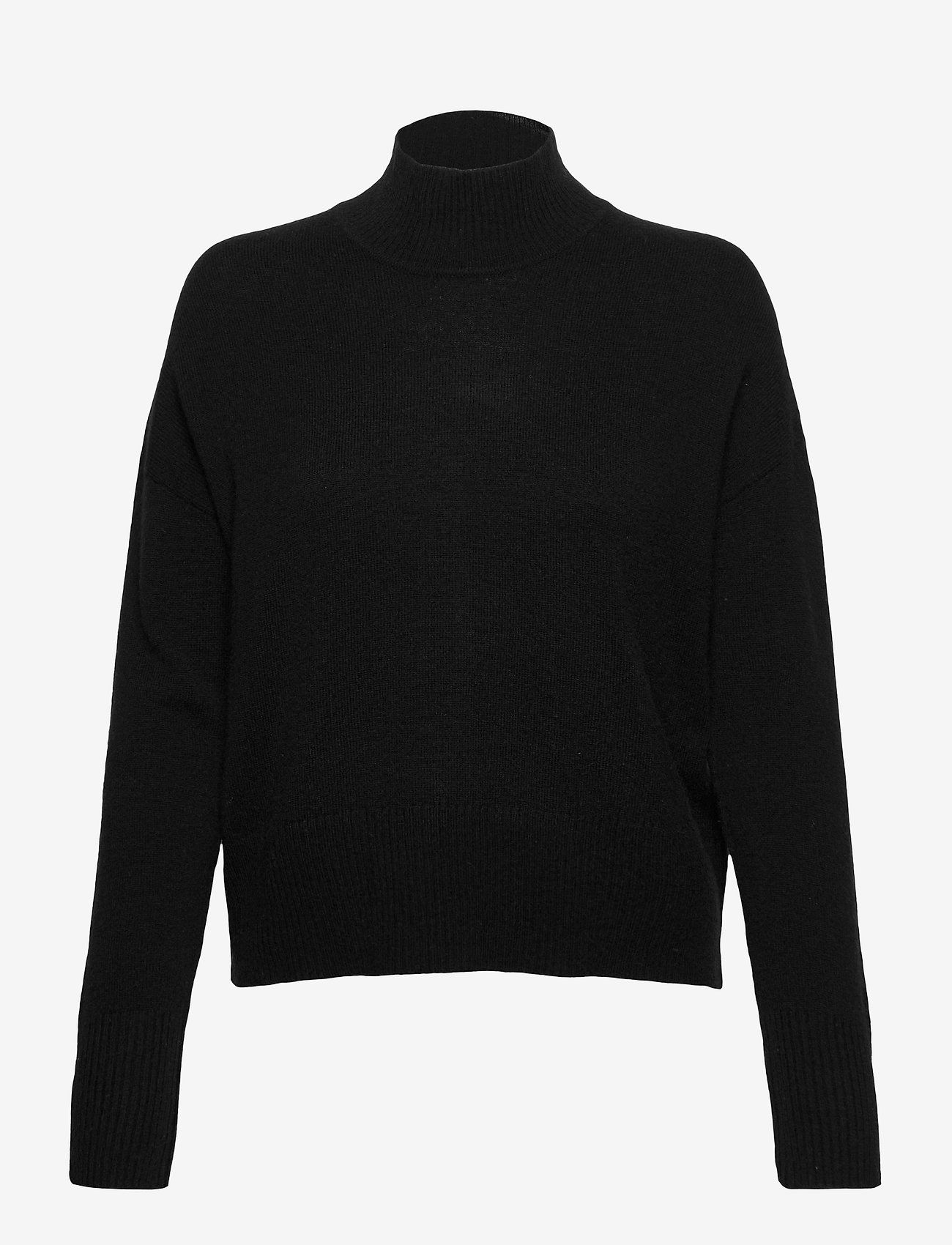 Rosemunde - Wool & cashmere pullover ls - black - 0