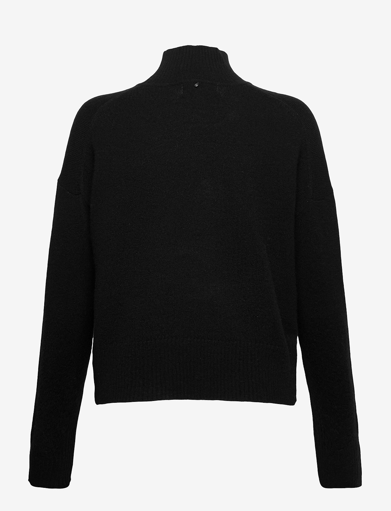 Rosemunde - Wool & cashmere pullover ls - black - 1