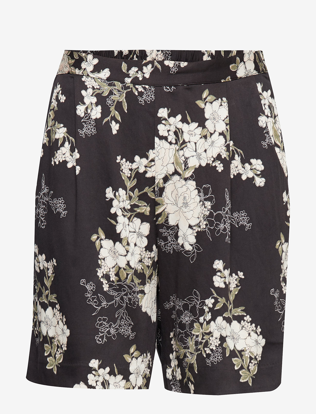Rosemunde - Shorts - black fairy flowers print - 0