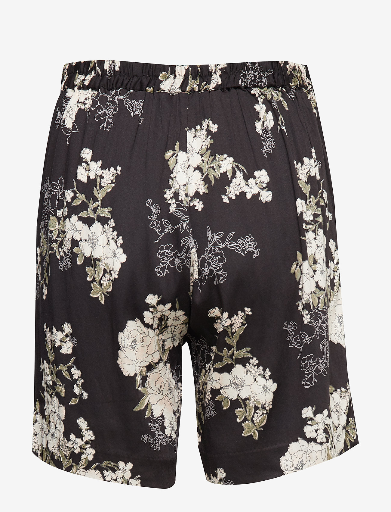 Rosemunde - Shorts - black fairy flowers print - 1