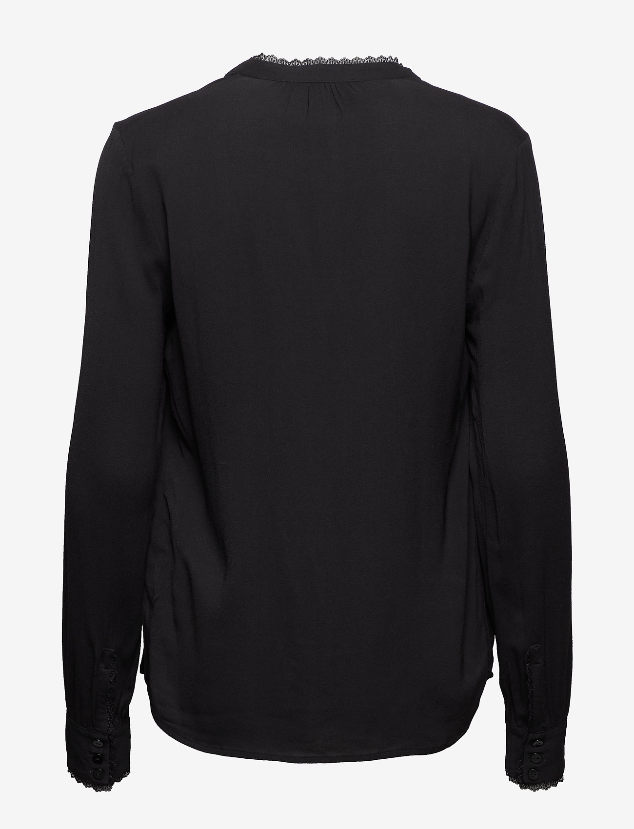 Rosemunde - Blouse ls - black - 1
