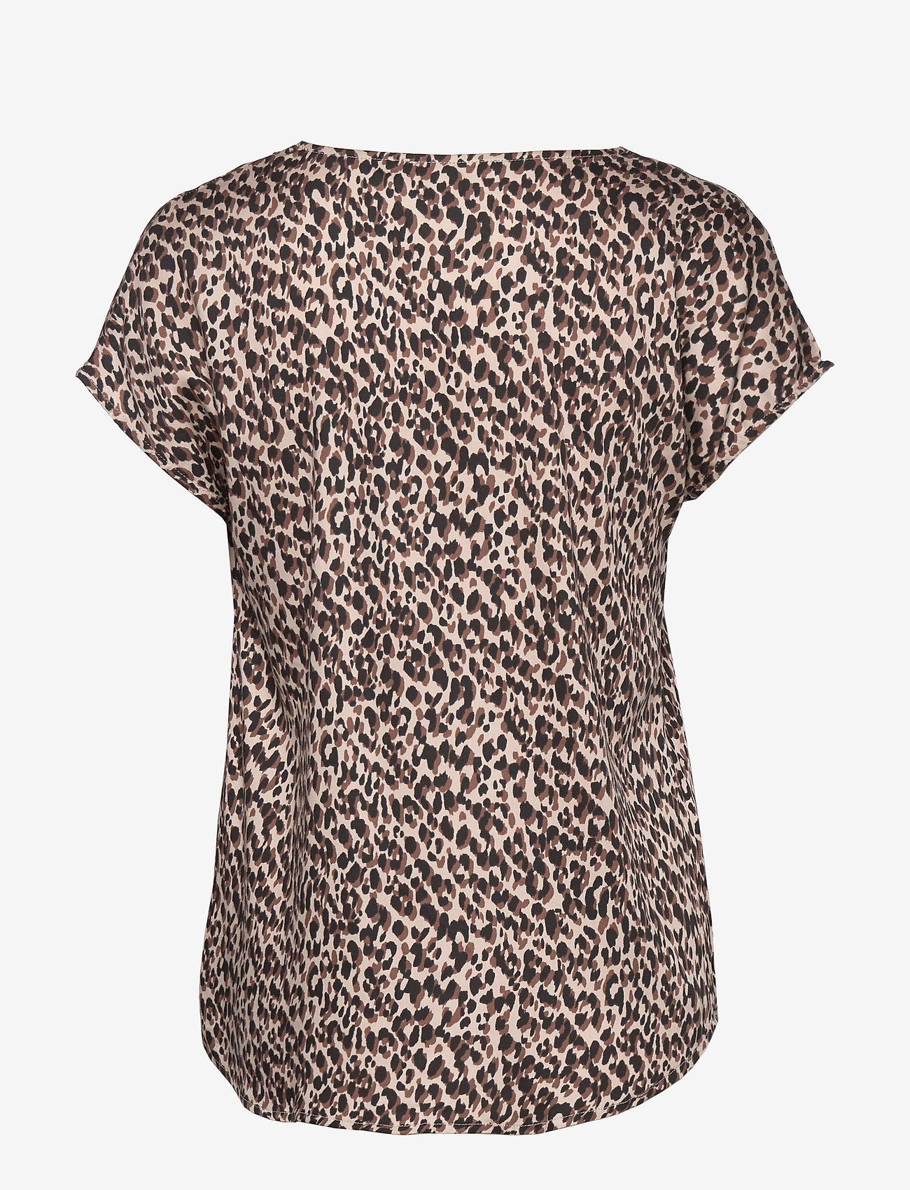 Rosemunde - Blouse ss - brown shadow leopard print - 1