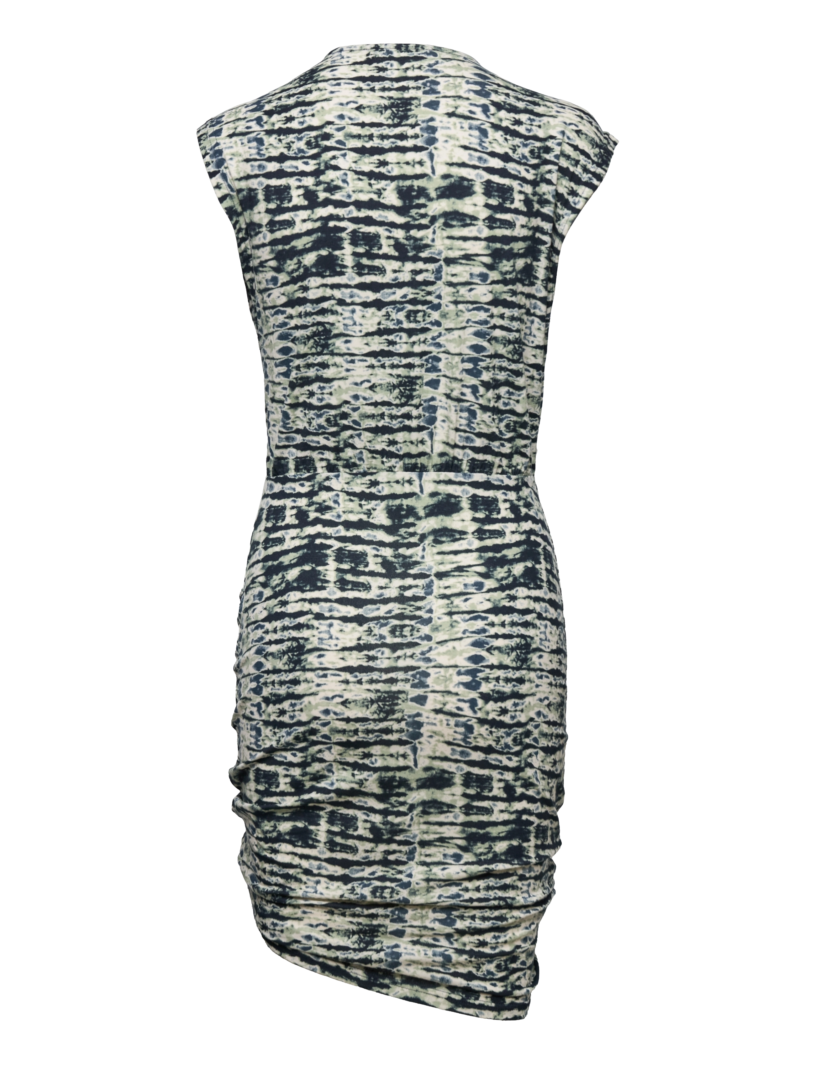 Rosemunde - Dress - blue striped tie dye print - 1