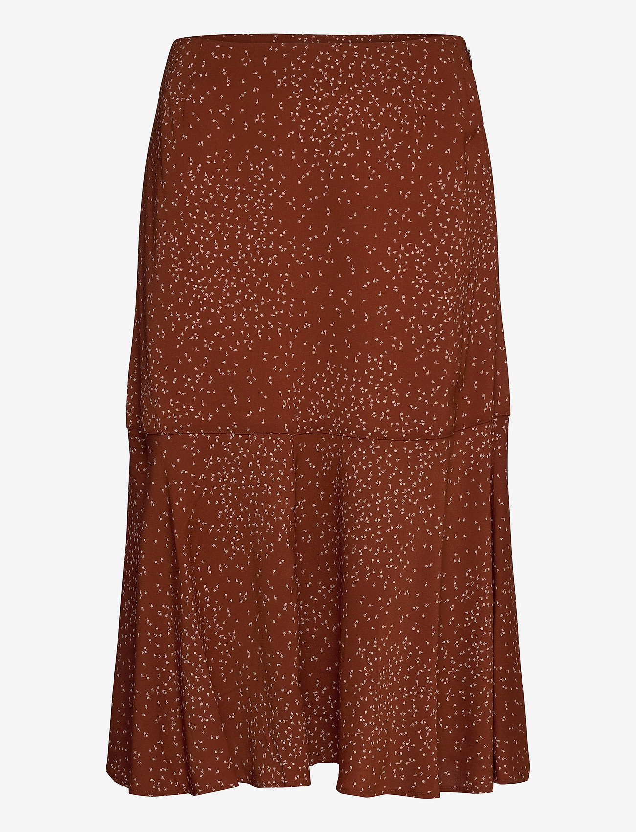 Rosemunde - Skirt - brown dandelion seed print - 0