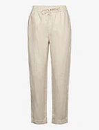 Linen trousers - IVORY