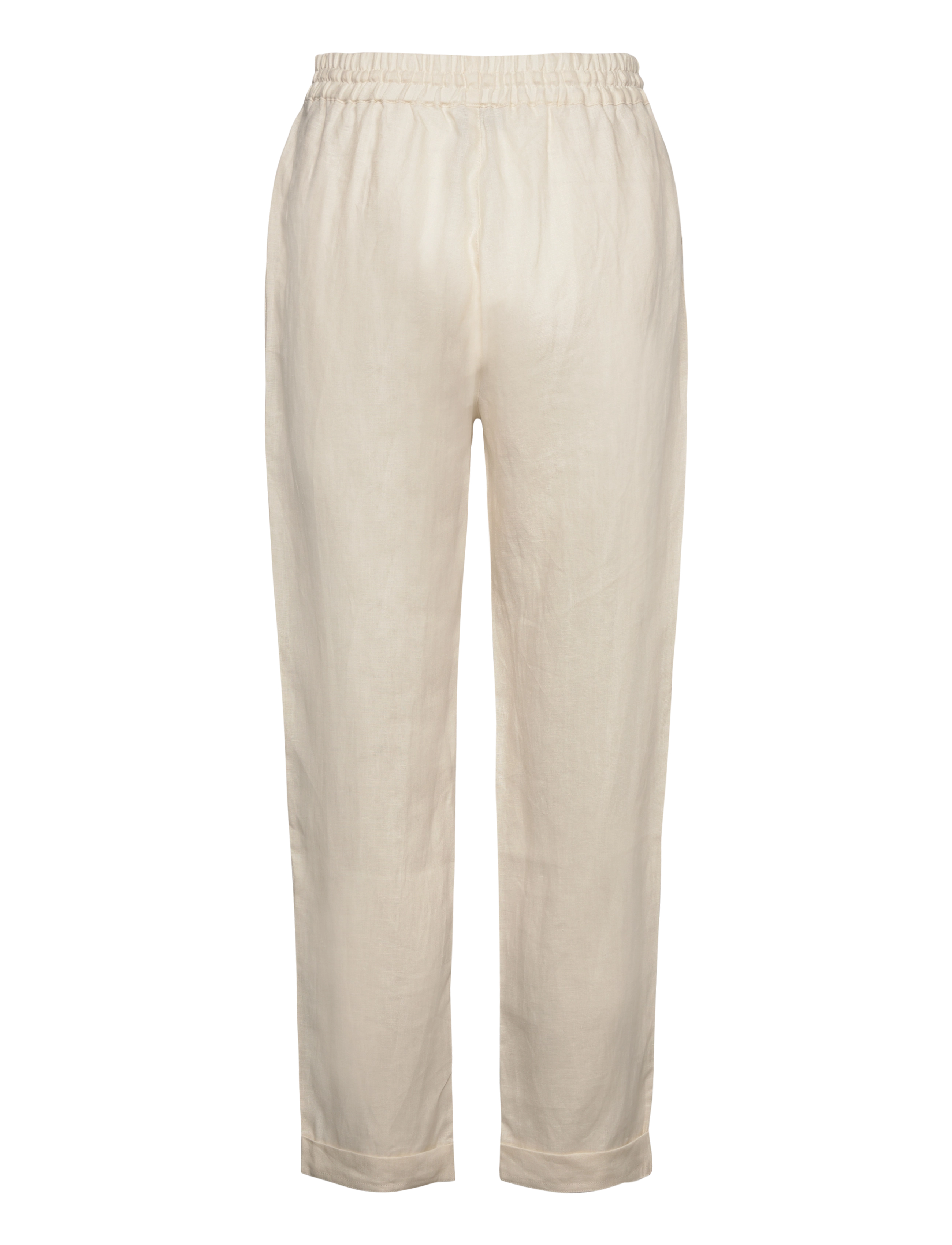 Rosemunde - Linen trousers - ivory - 1
