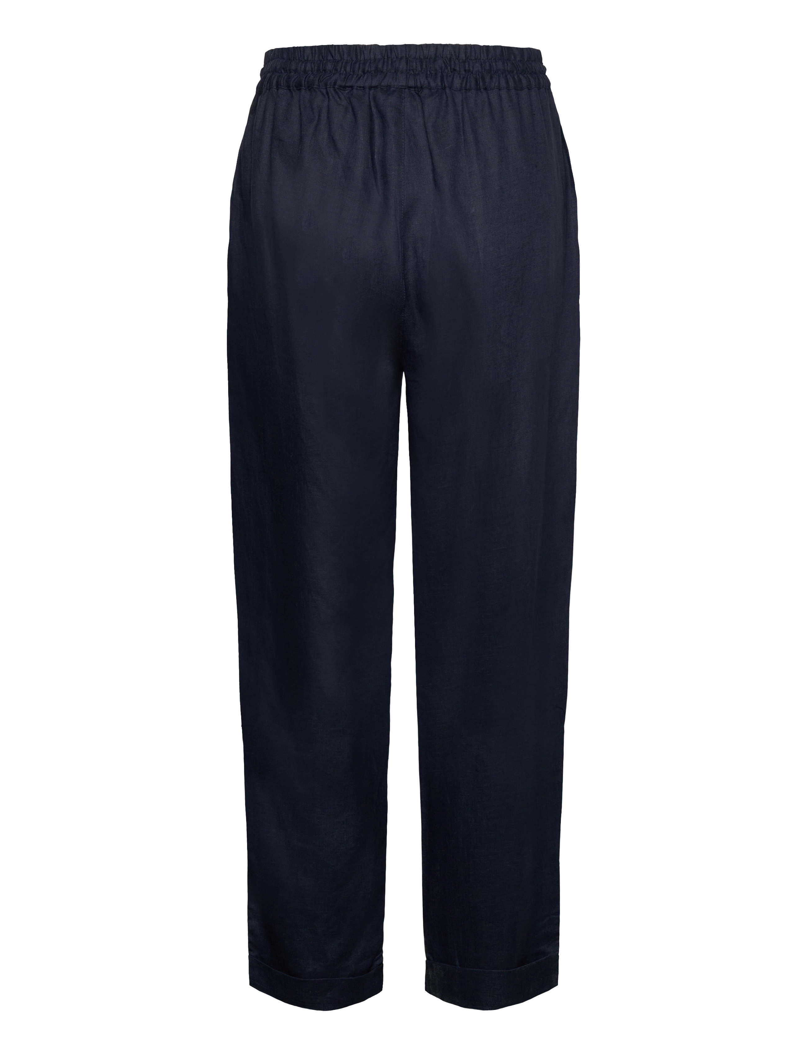 Rosemunde - Linen trousers - navy - 1