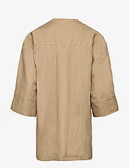 Rosemunde - Linen blouse - linskjorter - portobello brown - 1