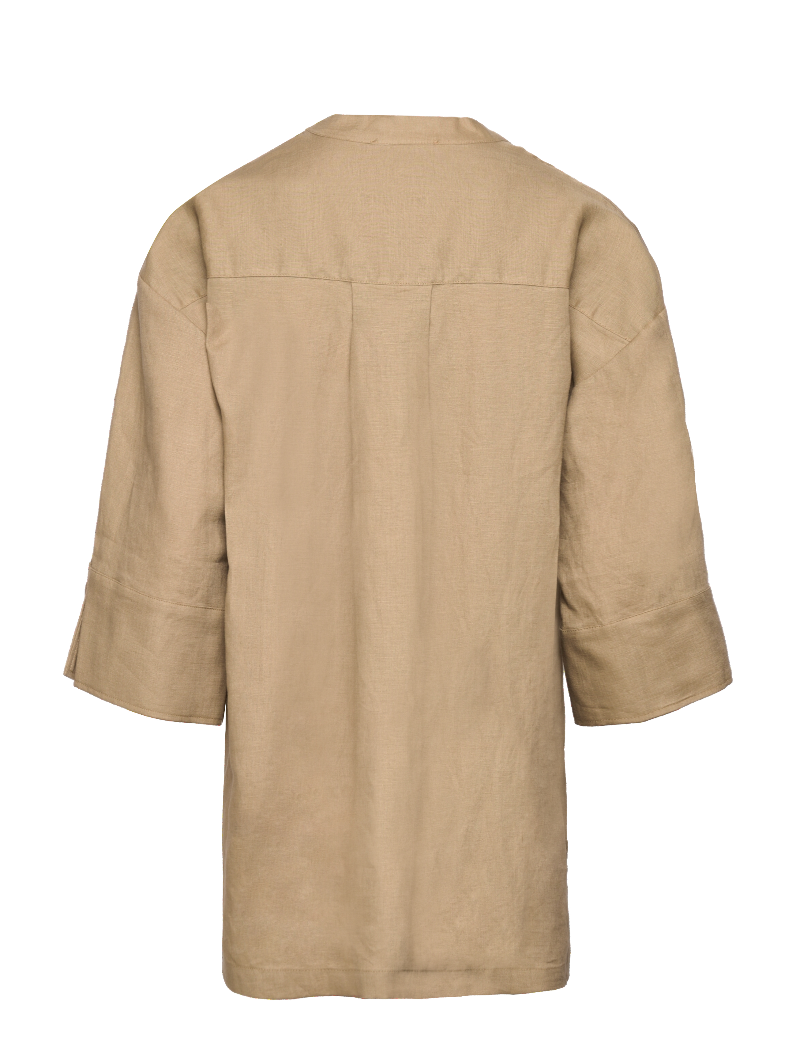 Rosemunde - Linen blouse - portobello brown - 1