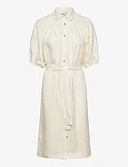 Linen dress - IVORY