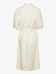 Rosemunde - Linen dress - skjortekjoler - ivory - 1