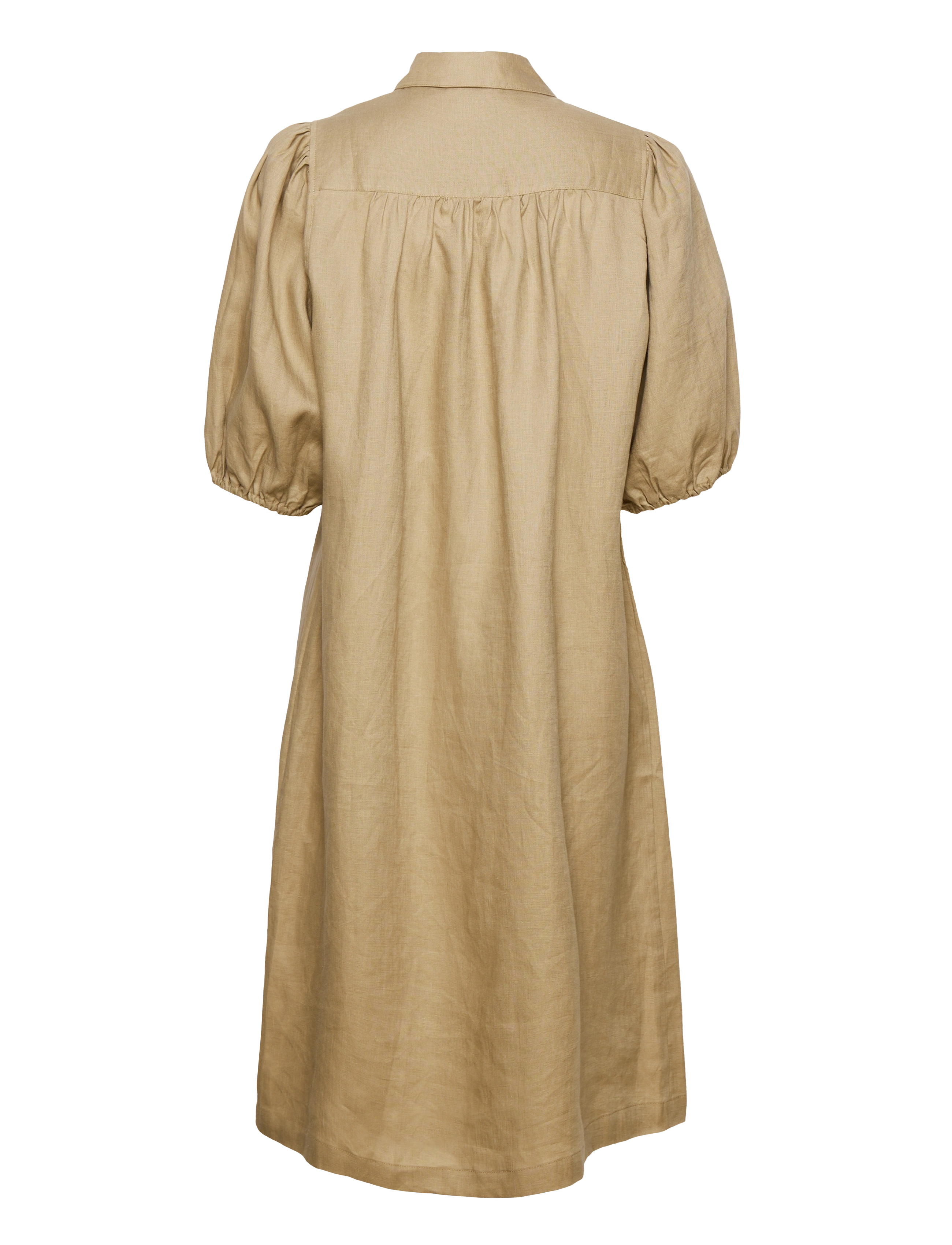 Rosemunde - Linen dress - portobello brown - 2