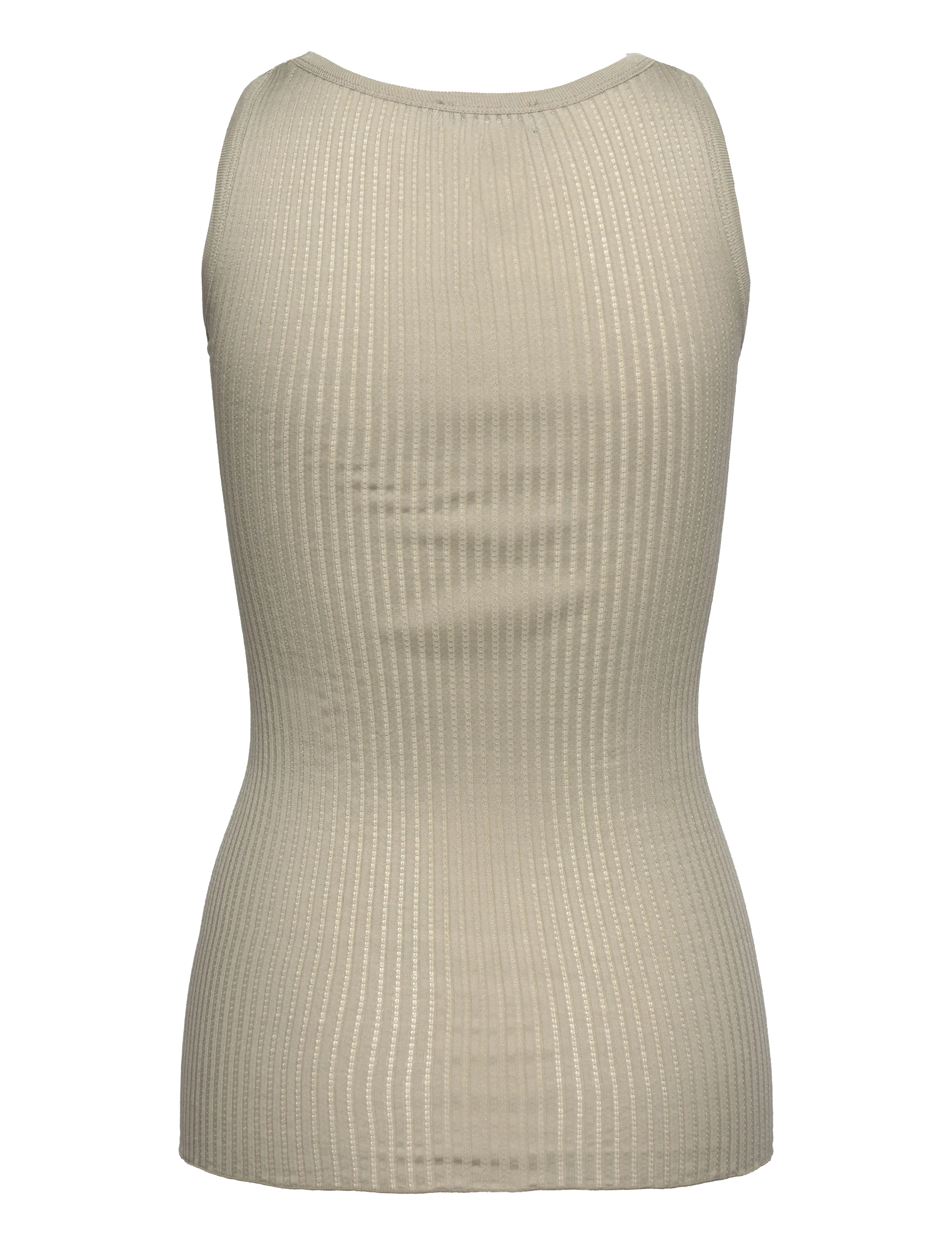 Rosemunde - RWBelize Silk SL Boxer Top - Ärmellose tops - abbey stone - 1