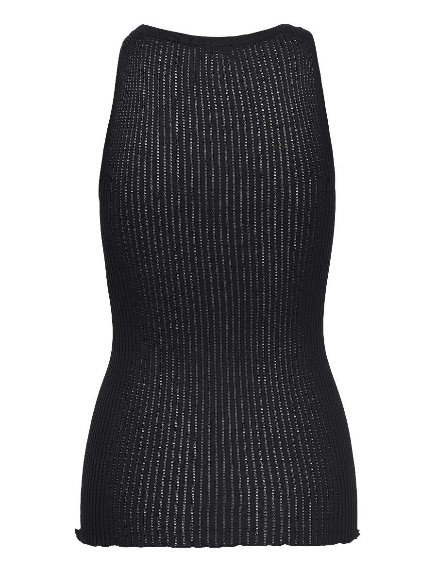 Rosemunde - RWBelize Silk SL Boxer Top - Ärmellose tops - black - 1