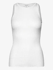 Rosemunde - RWBelize SL Boxer Top - sleeveless tops - new white - 0