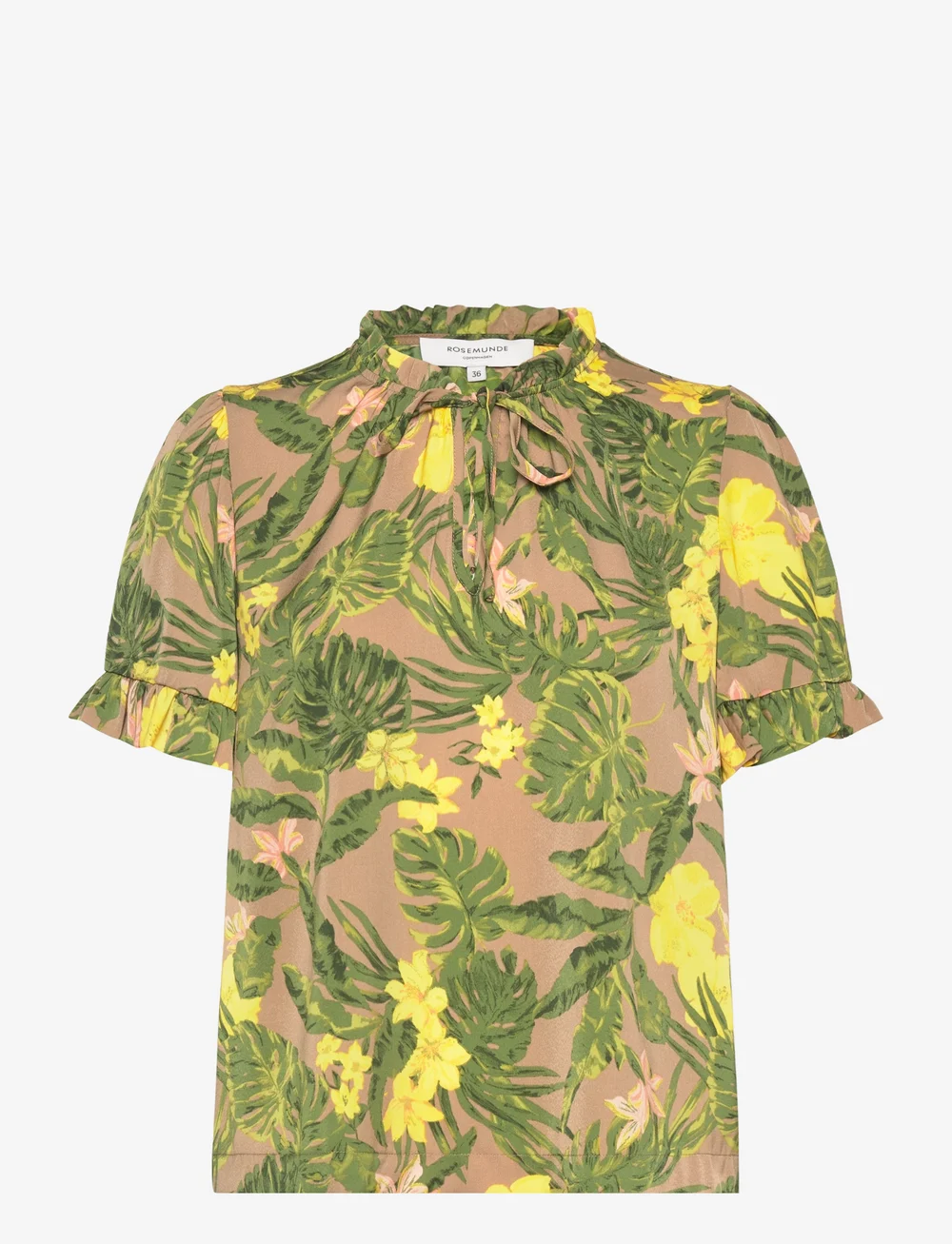 Polyester blouses top