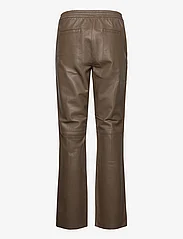 Rosemunde - Leather trousers - dark portobello brown - 1