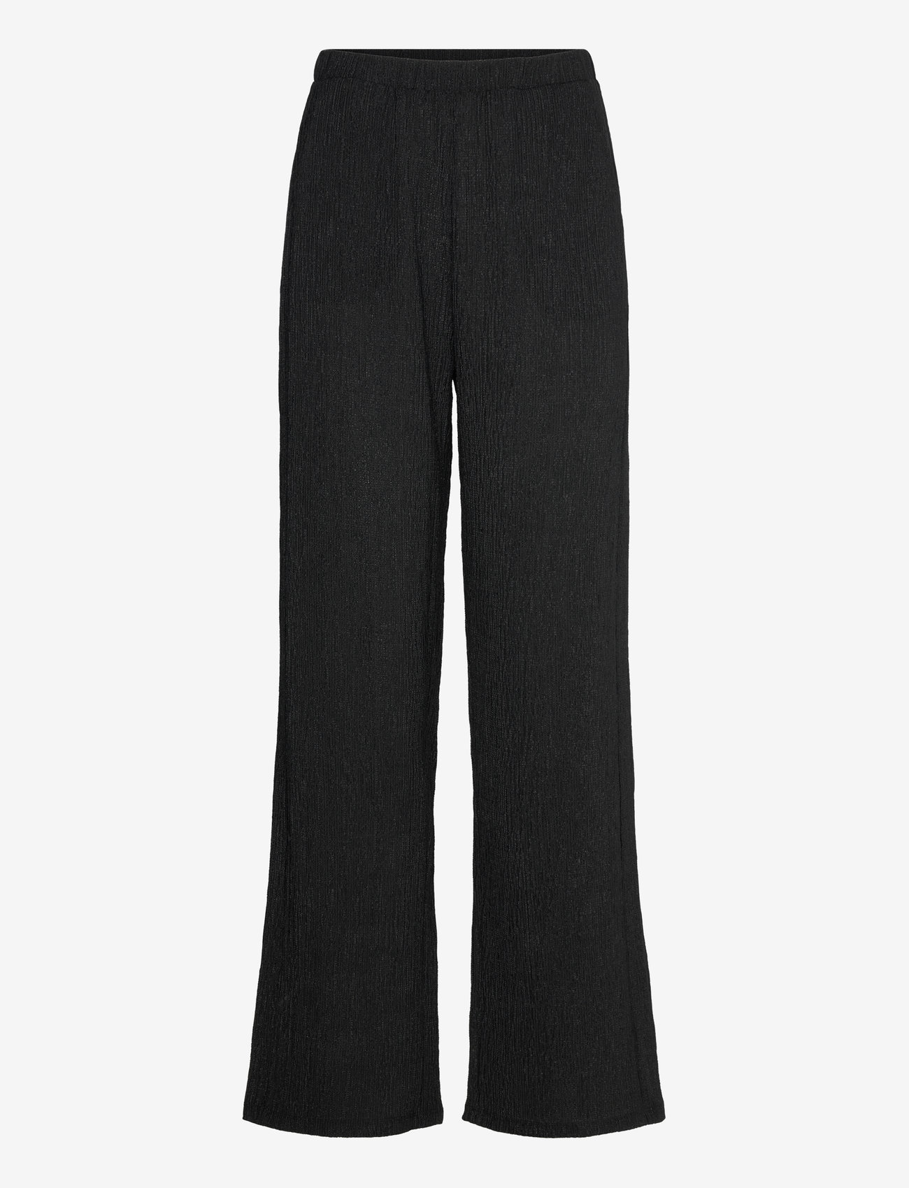 Rosemunde - Borneo Trousers - bukser med lige ben - black - 0