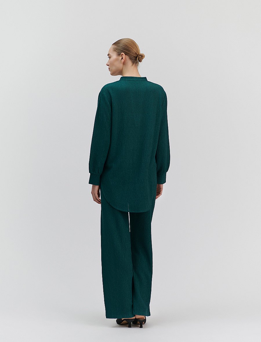 Rosemunde - Trousers - hose mit geradem bein - sea moss - 3