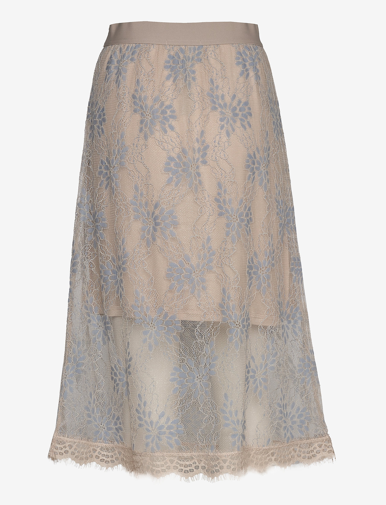 Rosemunde - Skirt - blue antique lace - 1